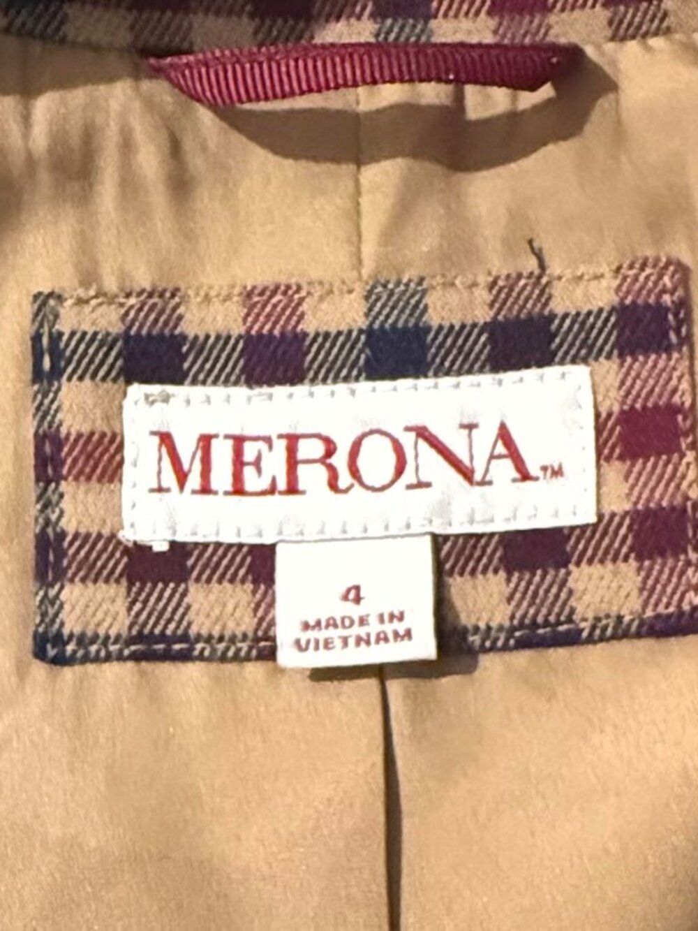 Merona Houndstooth Plaid tailored Blazer - Preppy Heritage Style - Picture 14 of 15